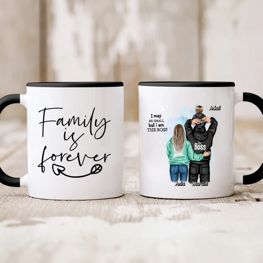 Családi bögre 2 felnőtt + egy gyerek #28